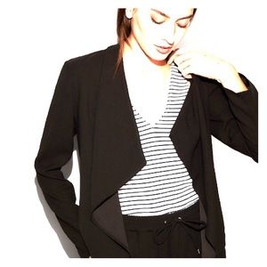 Express Open Front Drape Blazer